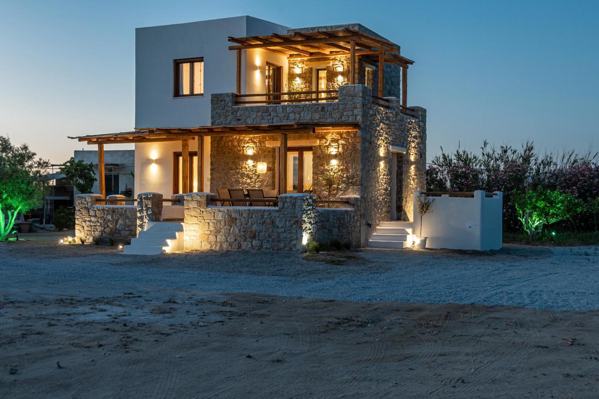 Naxos Beachwalk Villa Plaka Maragkas Eksteriør bilde