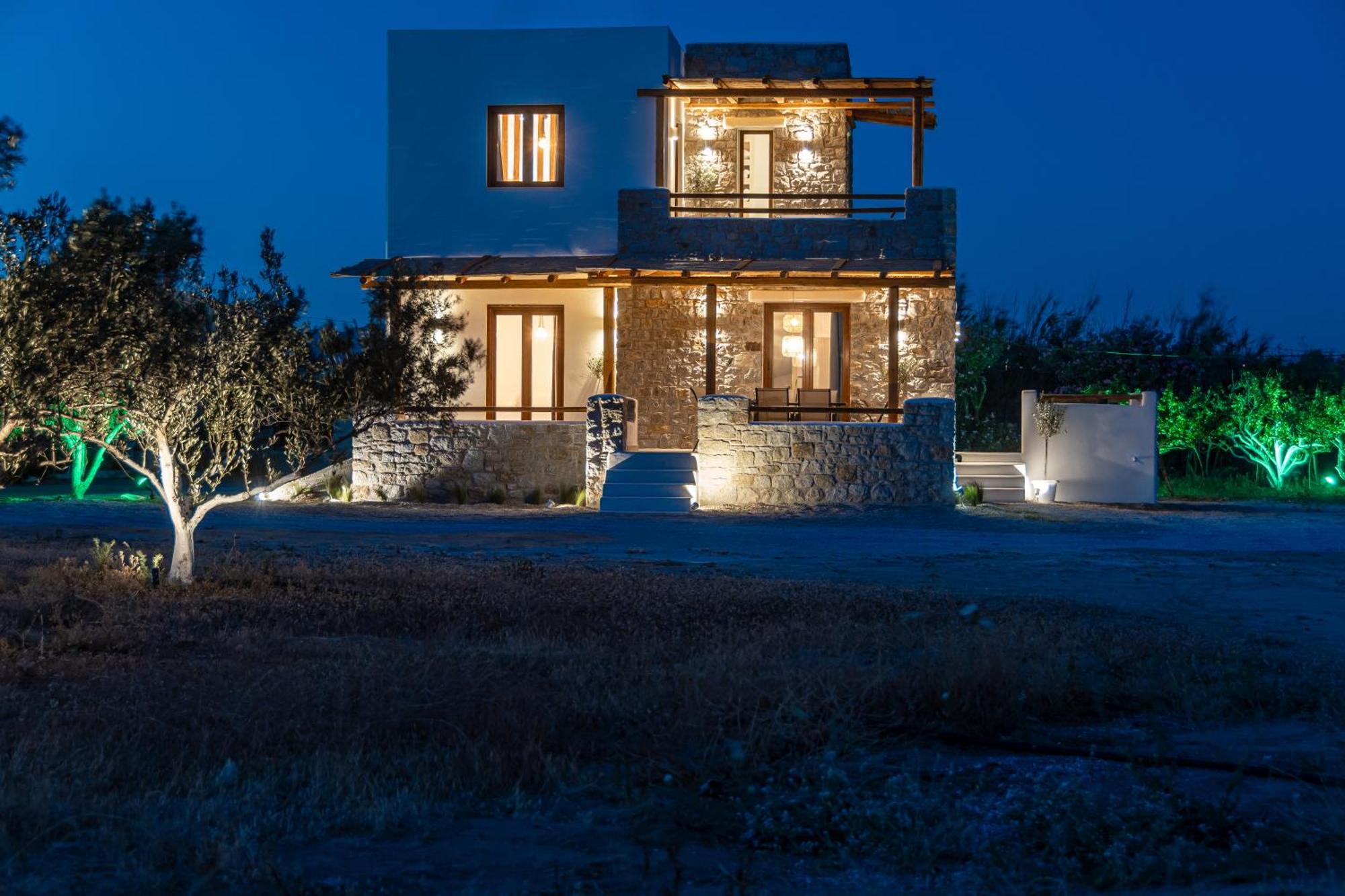 Naxos Beachwalk Villa Plaka Maragkas Eksteriør bilde