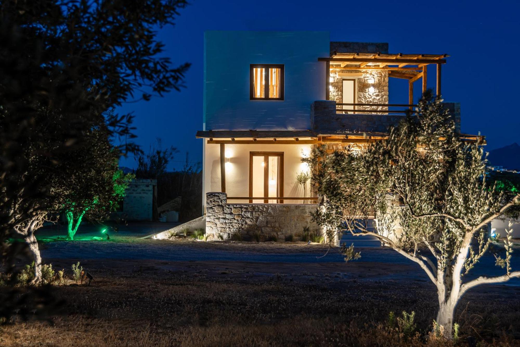 Naxos Beachwalk Villa Plaka Maragkas Eksteriør bilde