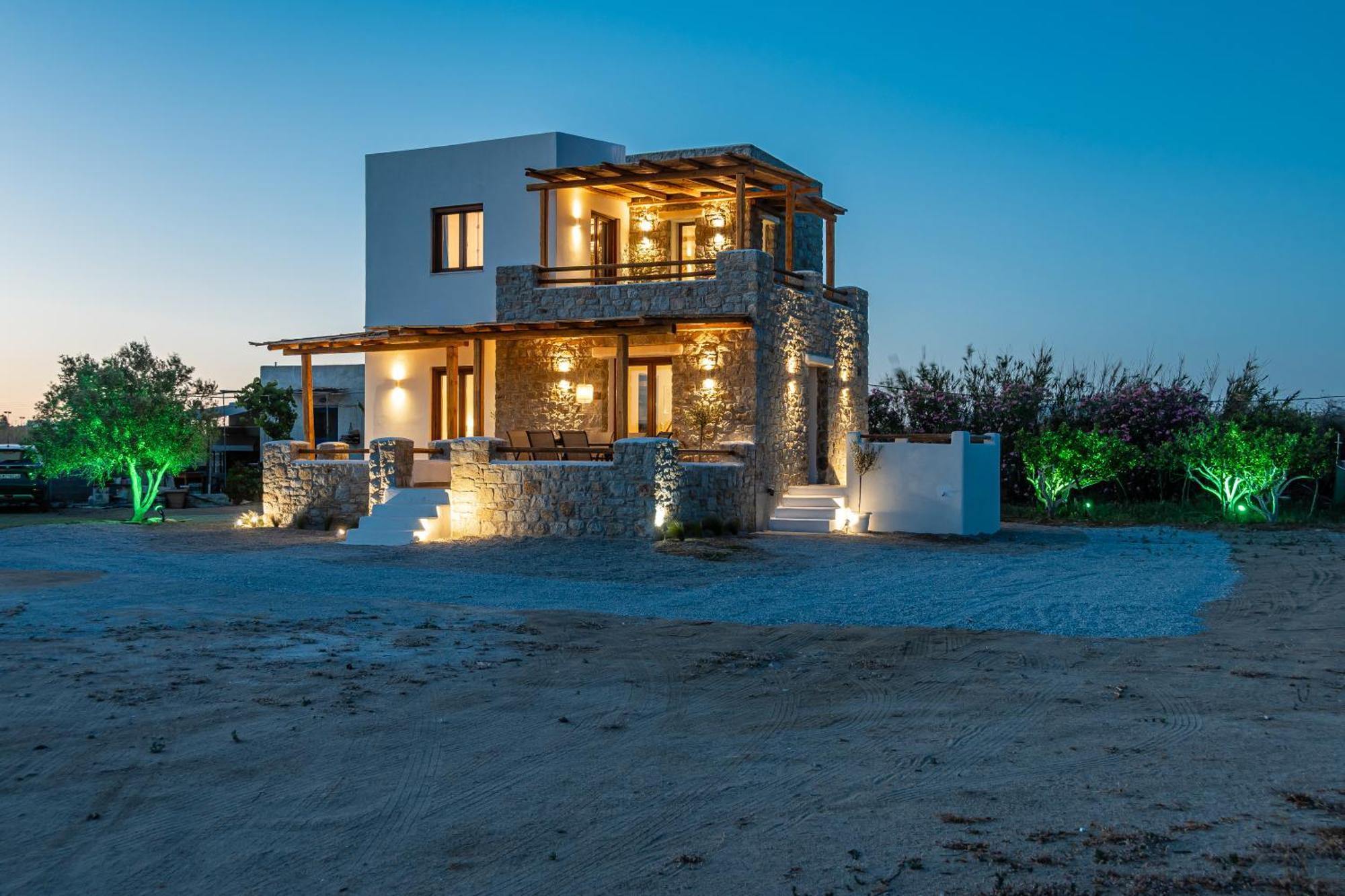 Naxos Beachwalk Villa Plaka Maragkas Eksteriør bilde