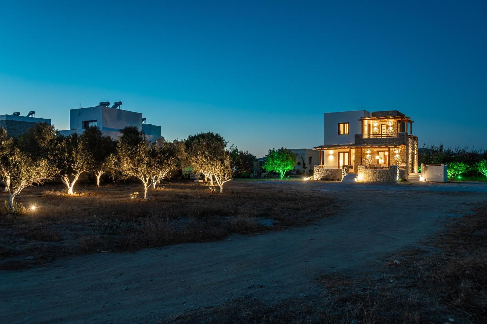 Naxos Beachwalk Villa Plaka Maragkas Eksteriør bilde