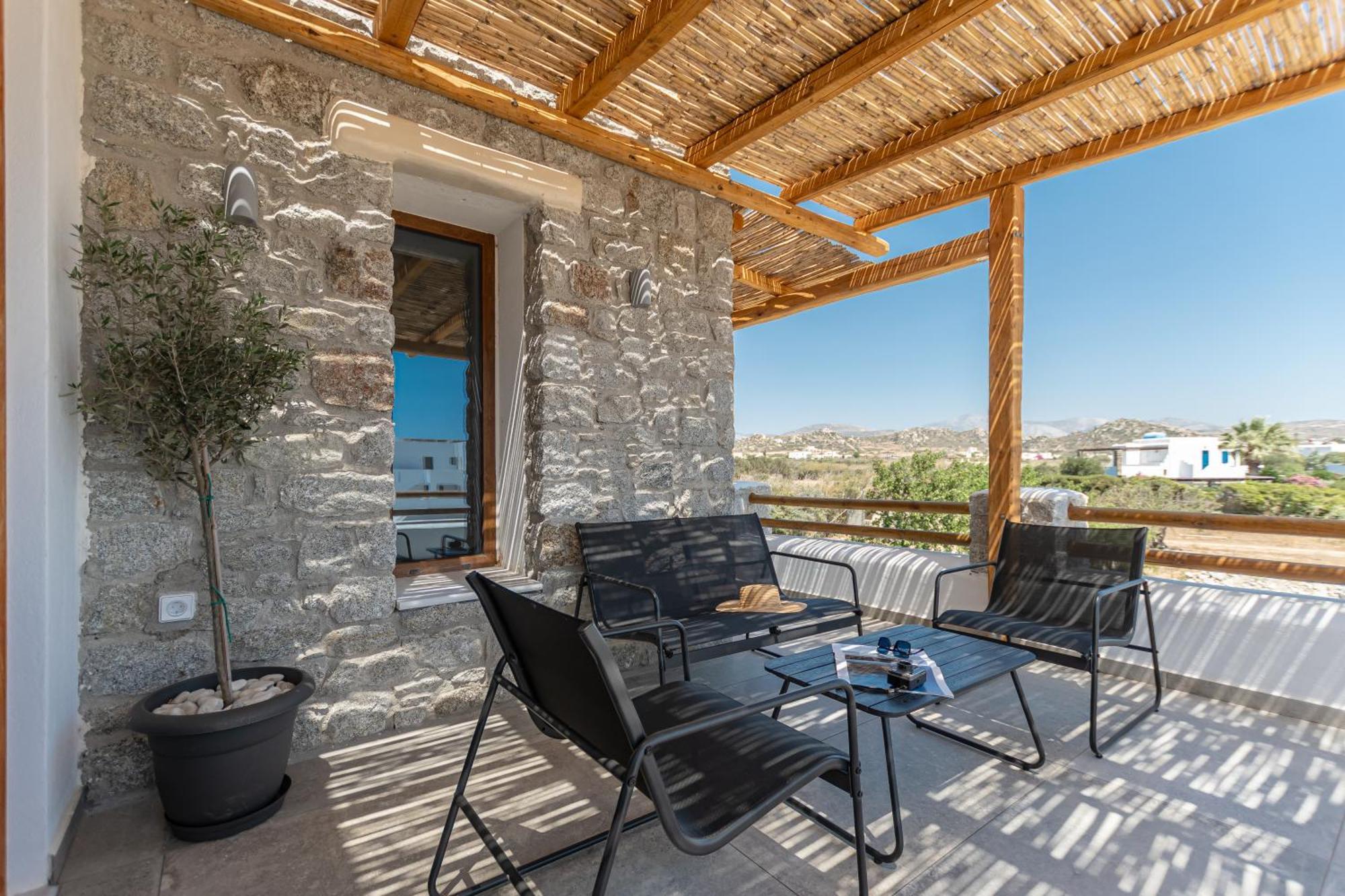 Naxos Beachwalk Villa Plaka Maragkas Eksteriør bilde