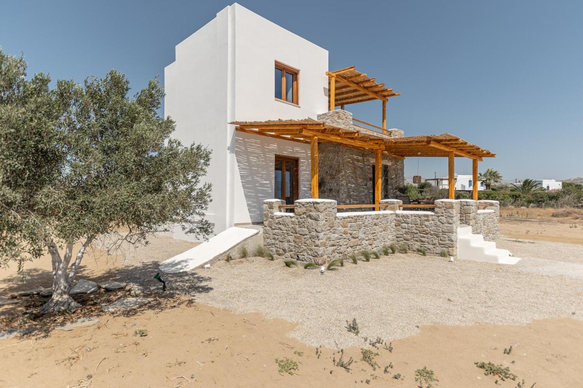 Naxos Beachwalk Villa Plaka Maragkas Eksteriør bilde