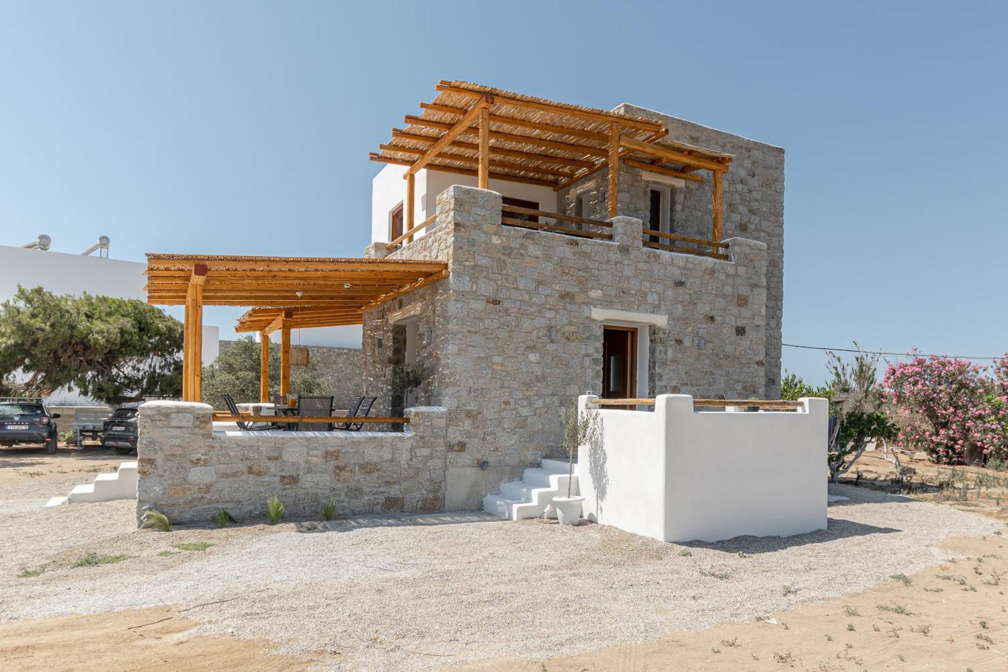 Naxos Beachwalk Villa Plaka Maragkas Eksteriør bilde