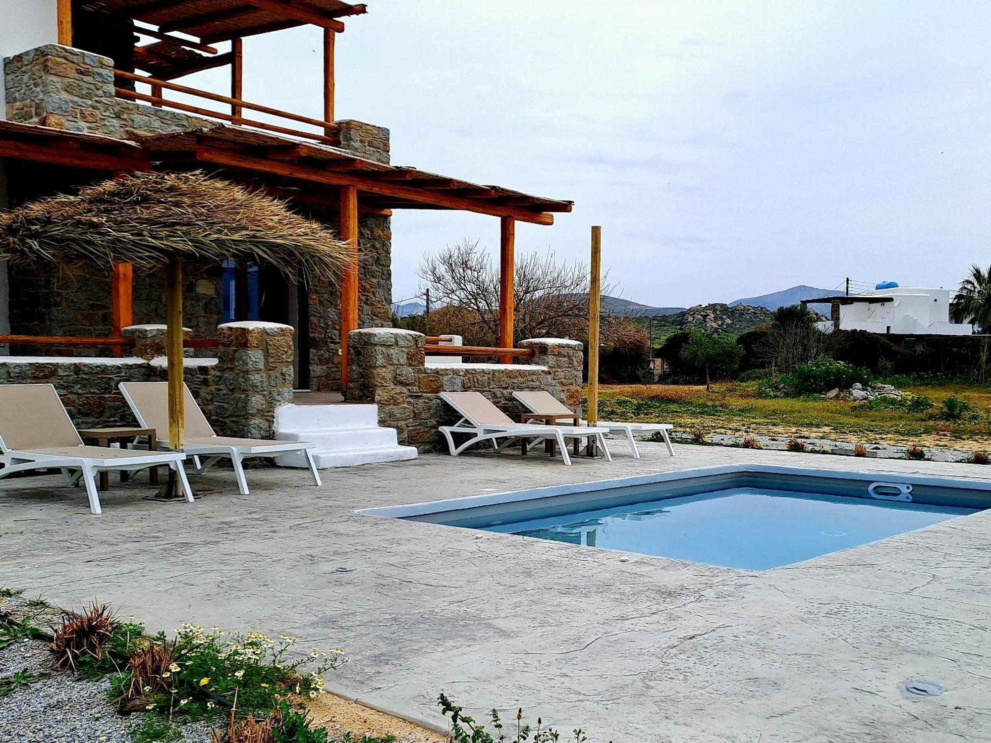 Naxos Beachwalk Villa Plaka Maragkas Eksteriør bilde