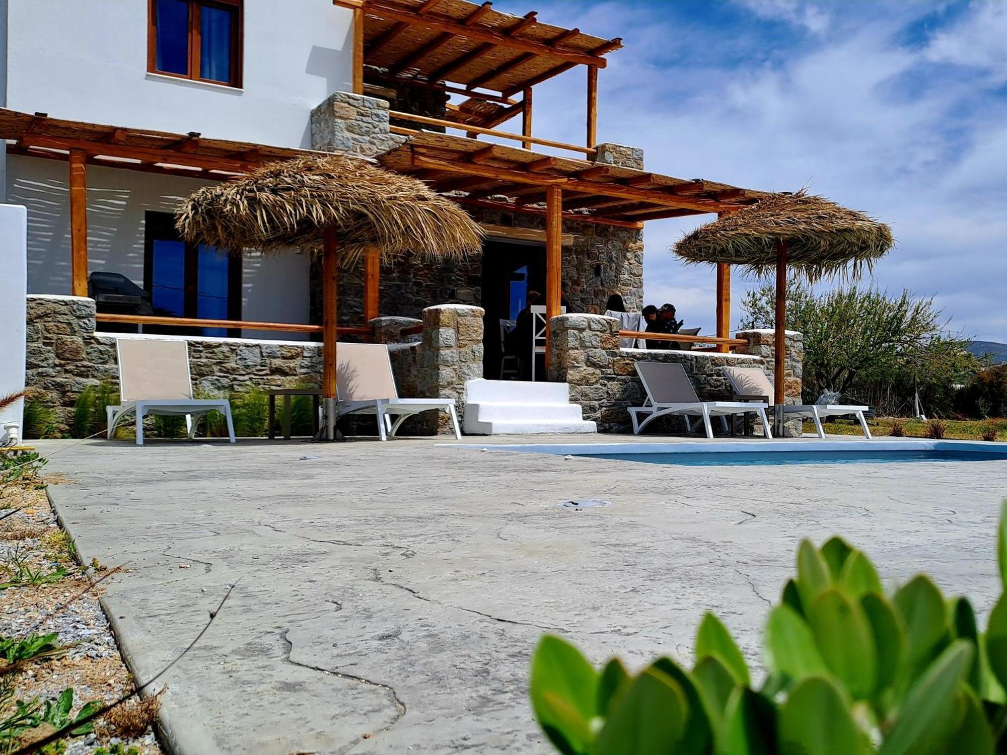 Naxos Beachwalk Villa Plaka Maragkas Eksteriør bilde